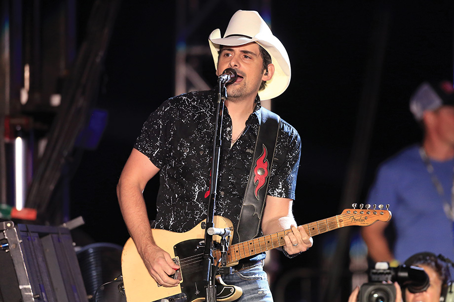 Brad Paisley performed at the 10th annual Lakefront Music Fest in 2019.