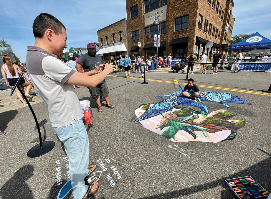 Chalk Fest Takes Over Downtown Prior Lake