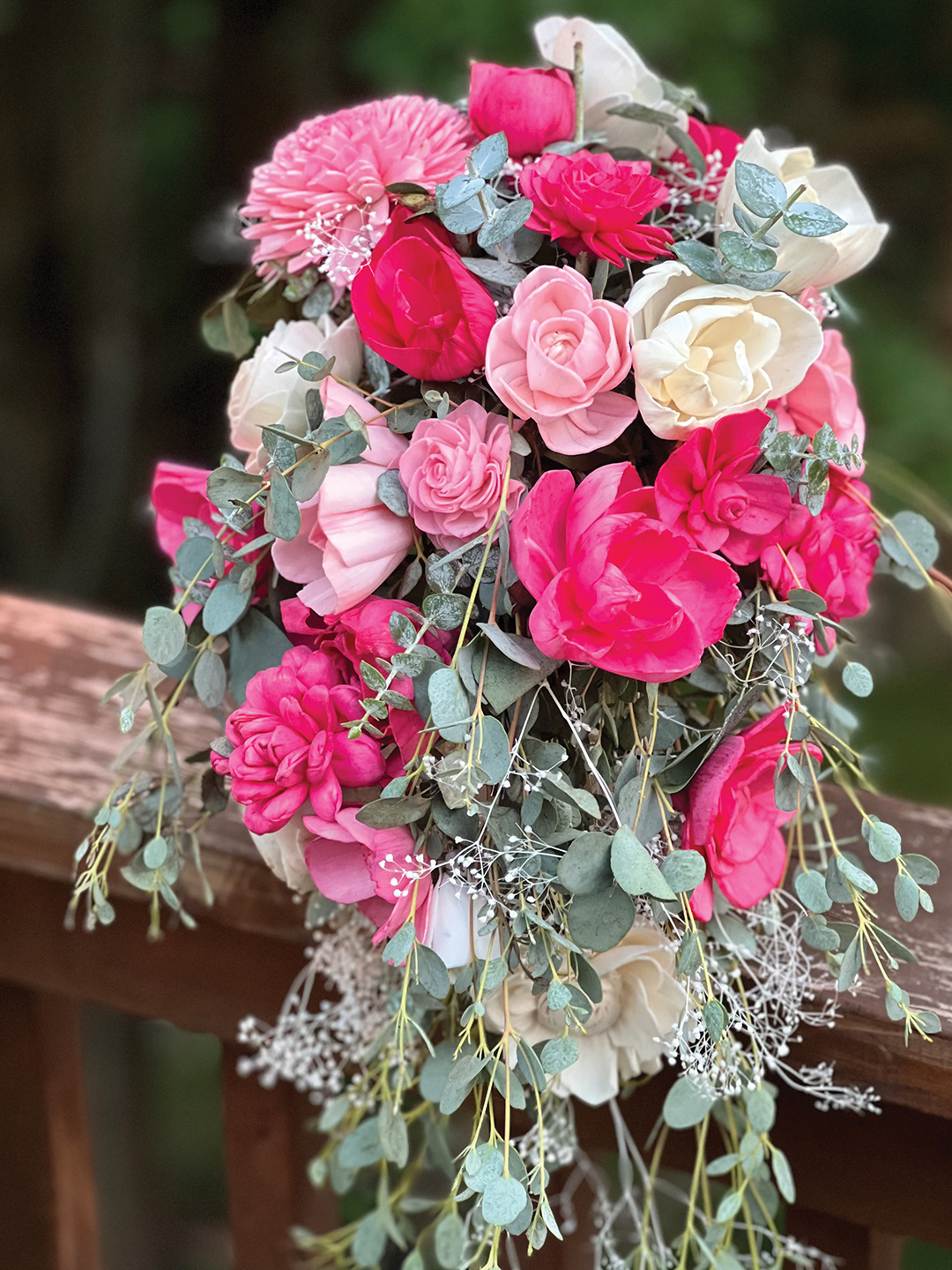 Wooden Flower Bouquet