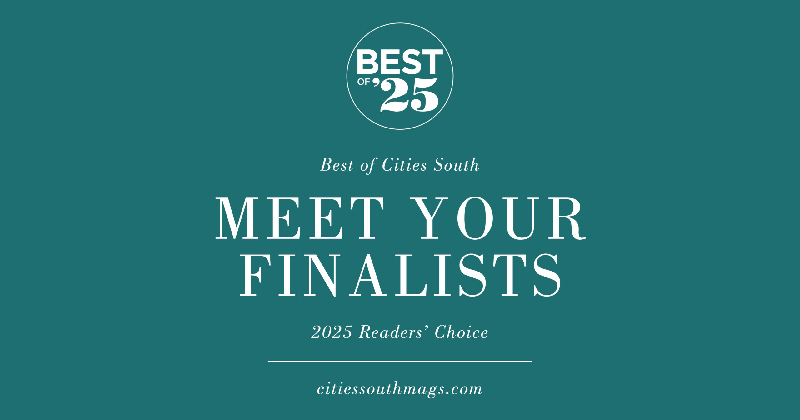 Best of Cities South 2025 Finalists