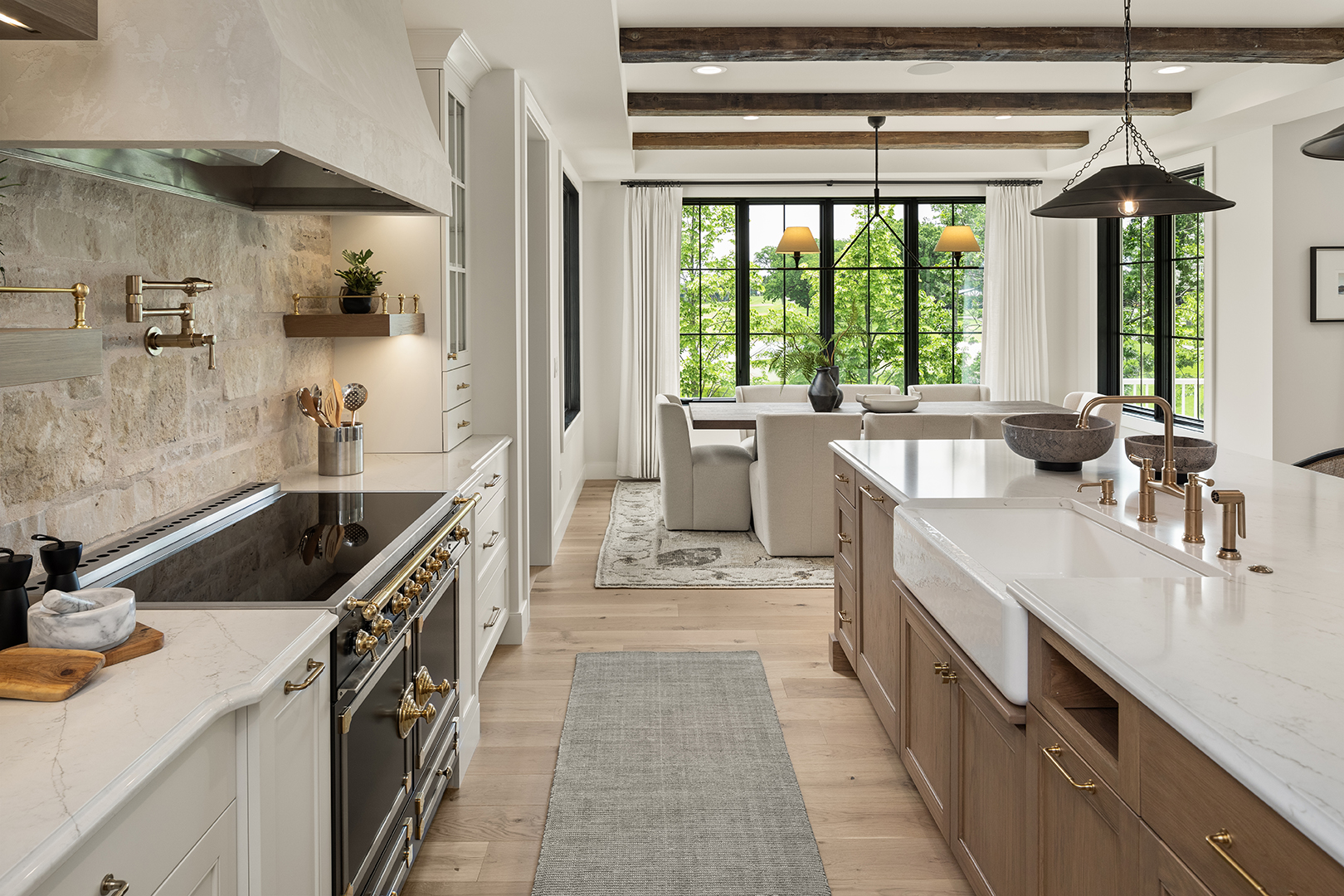 Homes By Tradition White Kitchen
