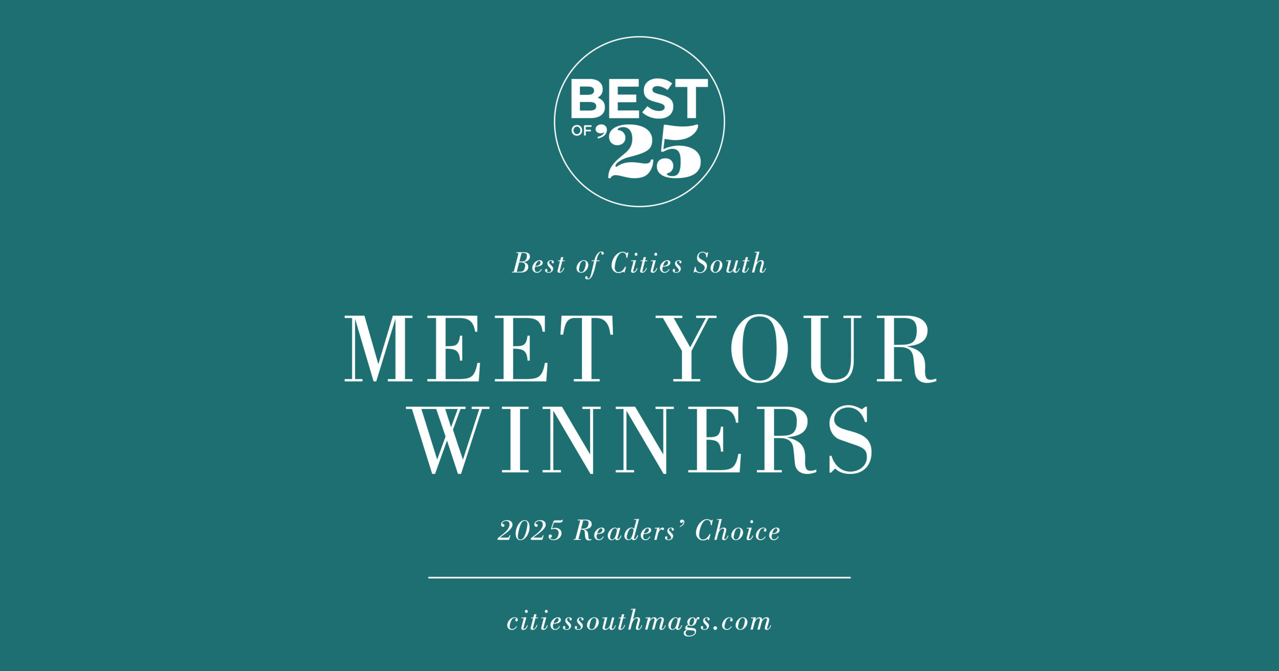 Best of Cities South 2025 Winners