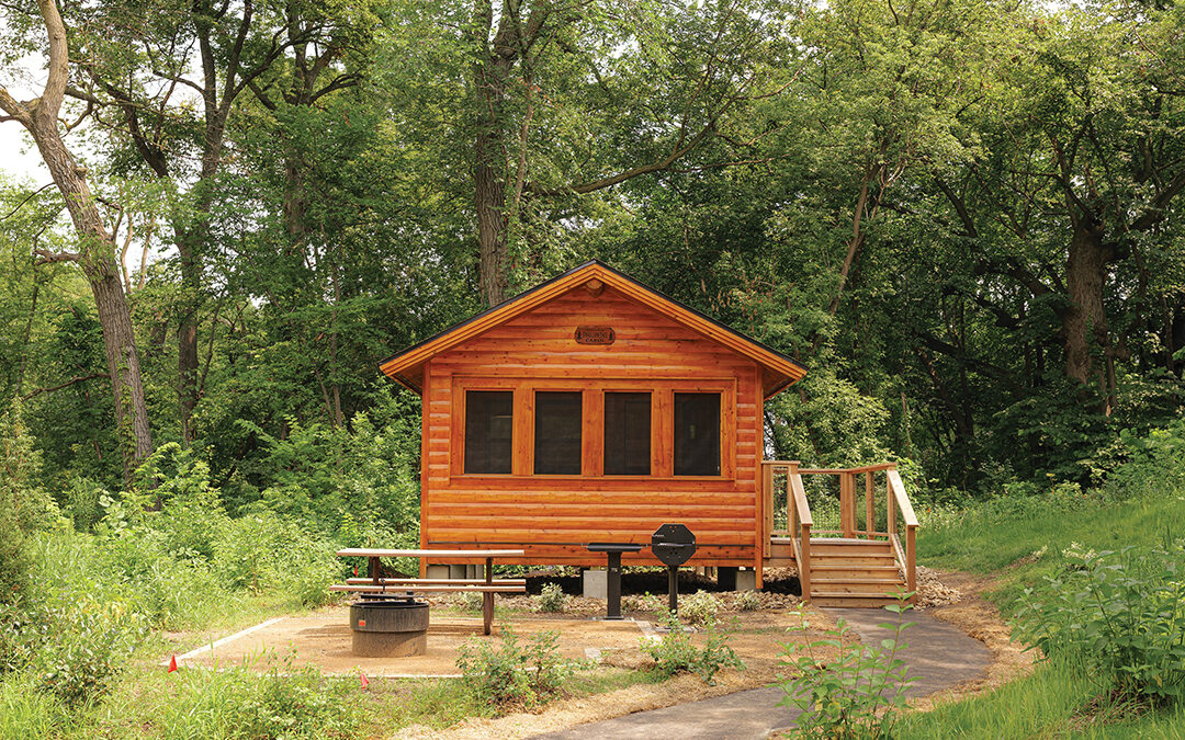 Cabin Camping at Cedar Lake Farm