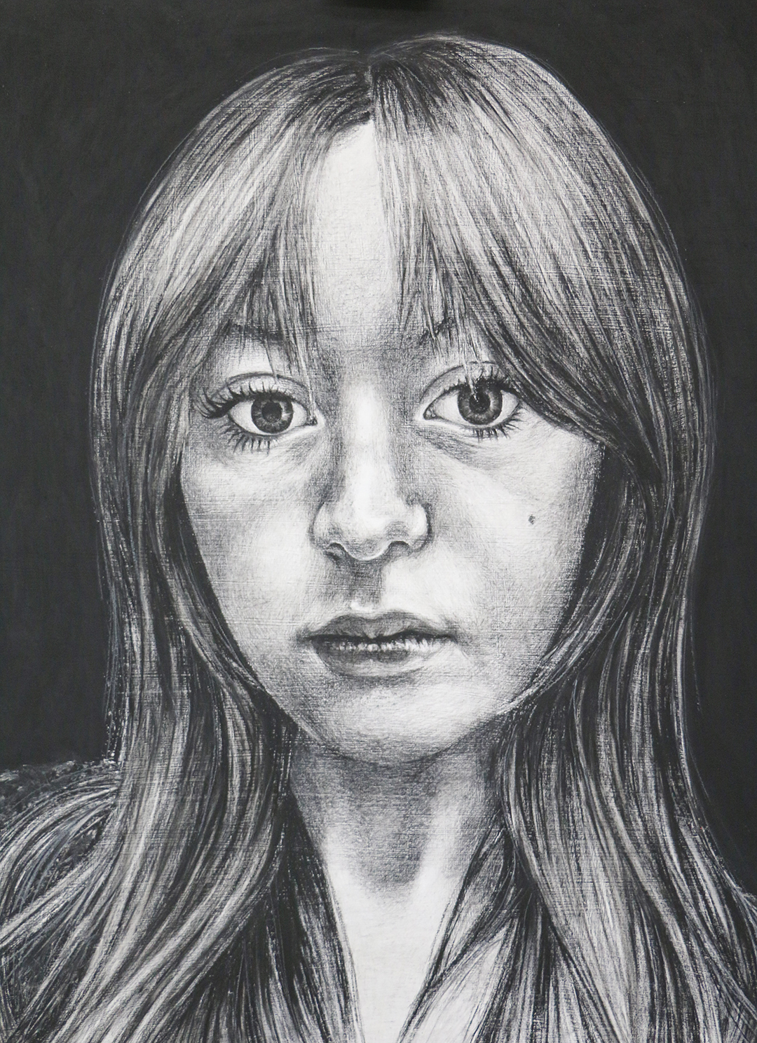 Fiona Hamer Self-portrait