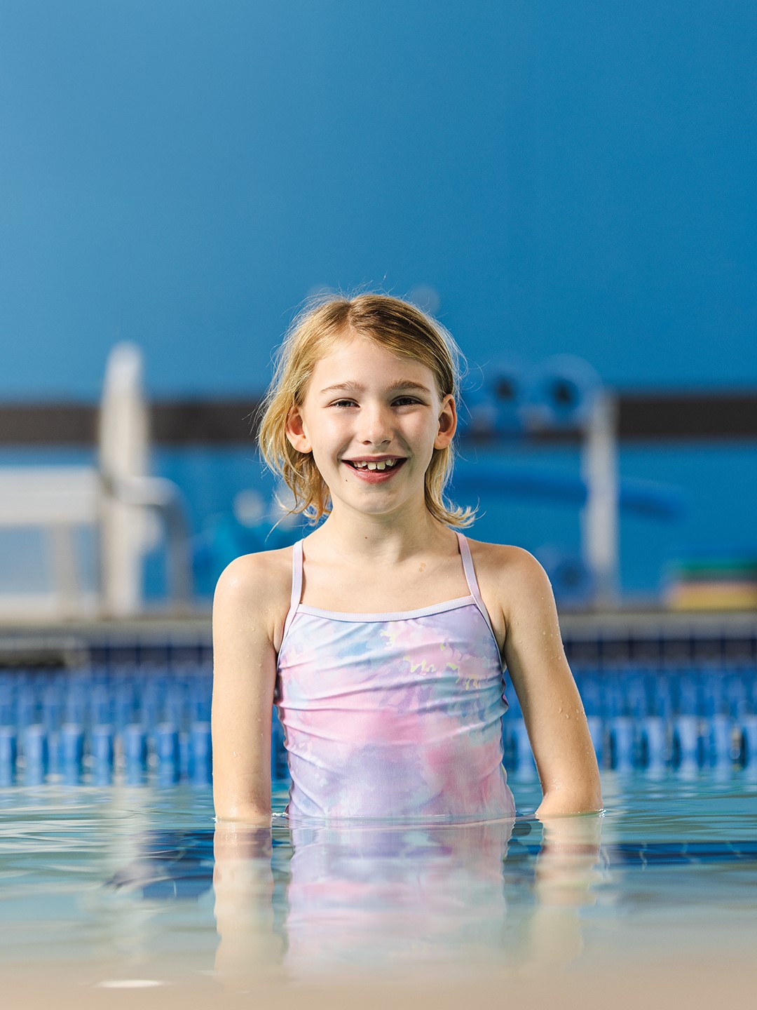 Sabrina Blommel was able to help a friend stay safe at a local waterpark thanks to skills she learned during swimming lessons.