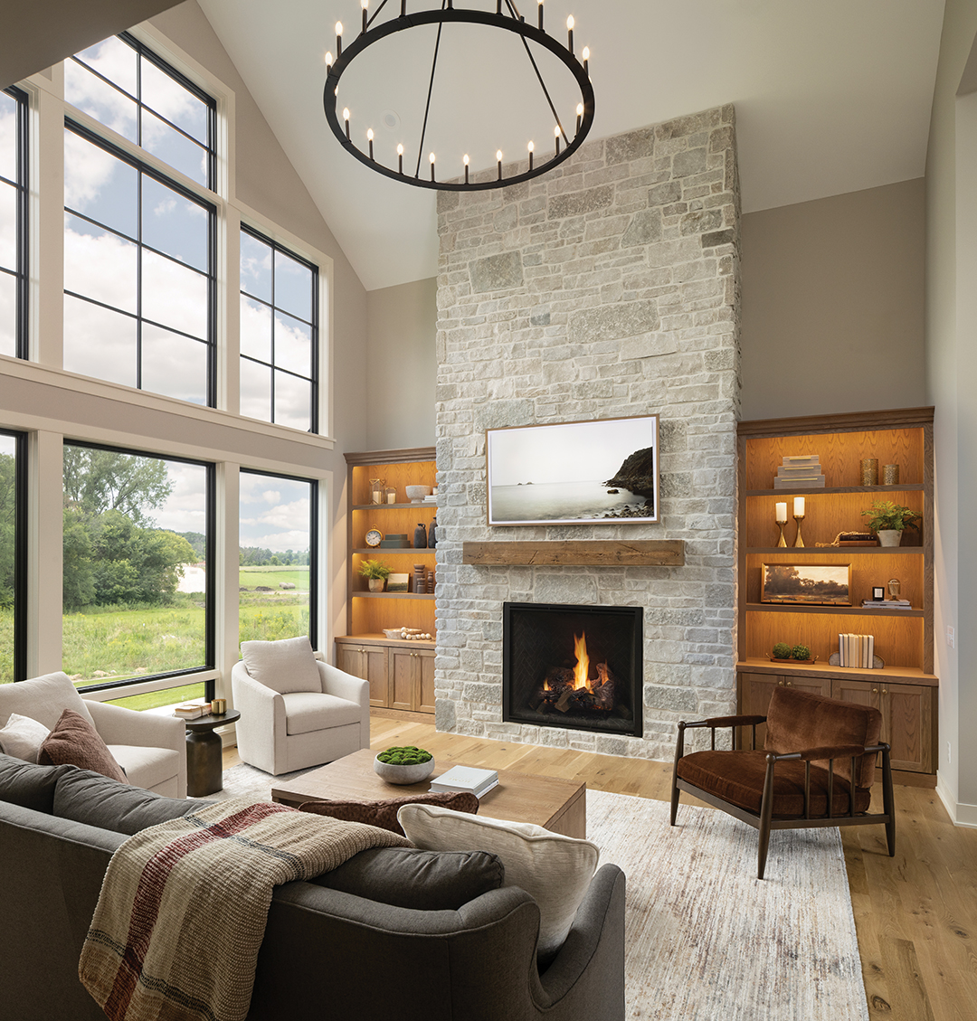 Main level living room