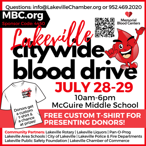 Lakeville Citywide Blood Drive